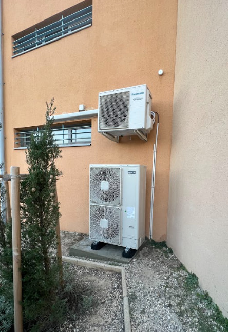 Pose climatisation silencieuse