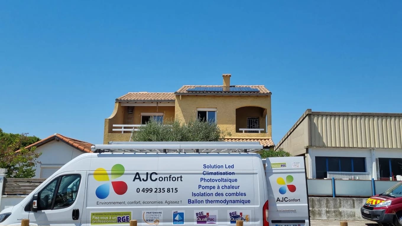 Exemple installation panneaux solaires